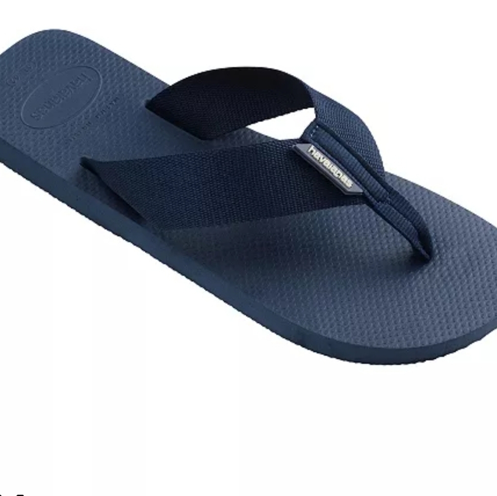 Havaianas Men's Unisex Urban Basic Flip Flops Blue 8
